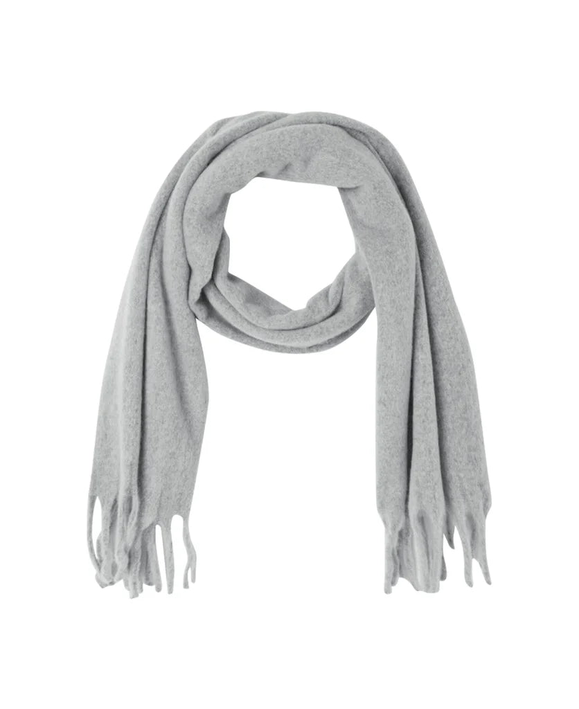 American Vintage Zinaco Scarf - Grey Black Melange