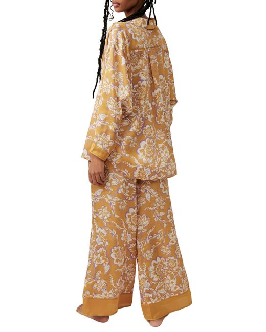 Free People Dreamy Days Pajama Set - Golden Combo – Love Spell