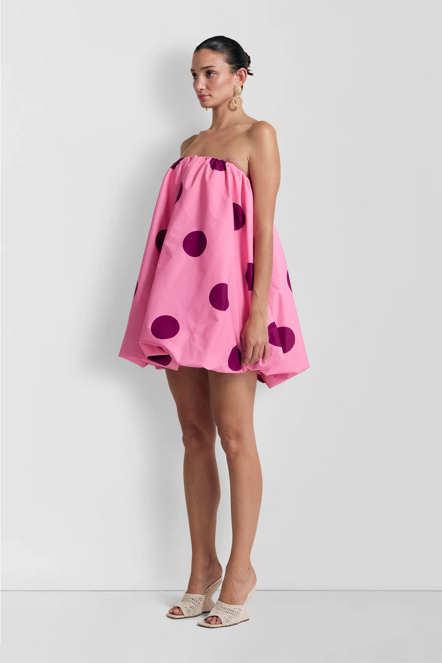 The Wolf Gang Gaia Bubble Dress - Candy Spot