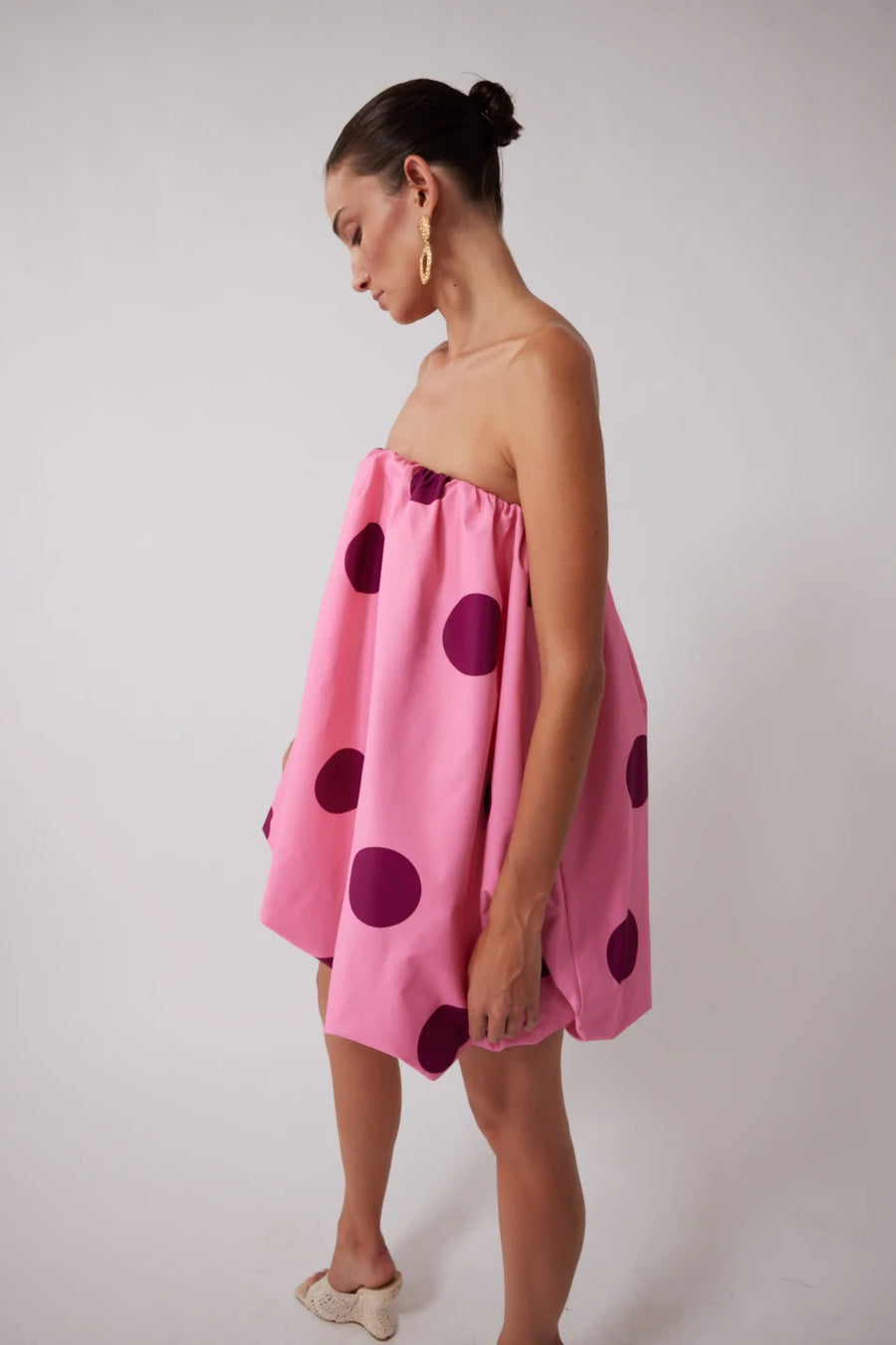 The Wolf Gang Gaia Bubble Dress - Candy Spot