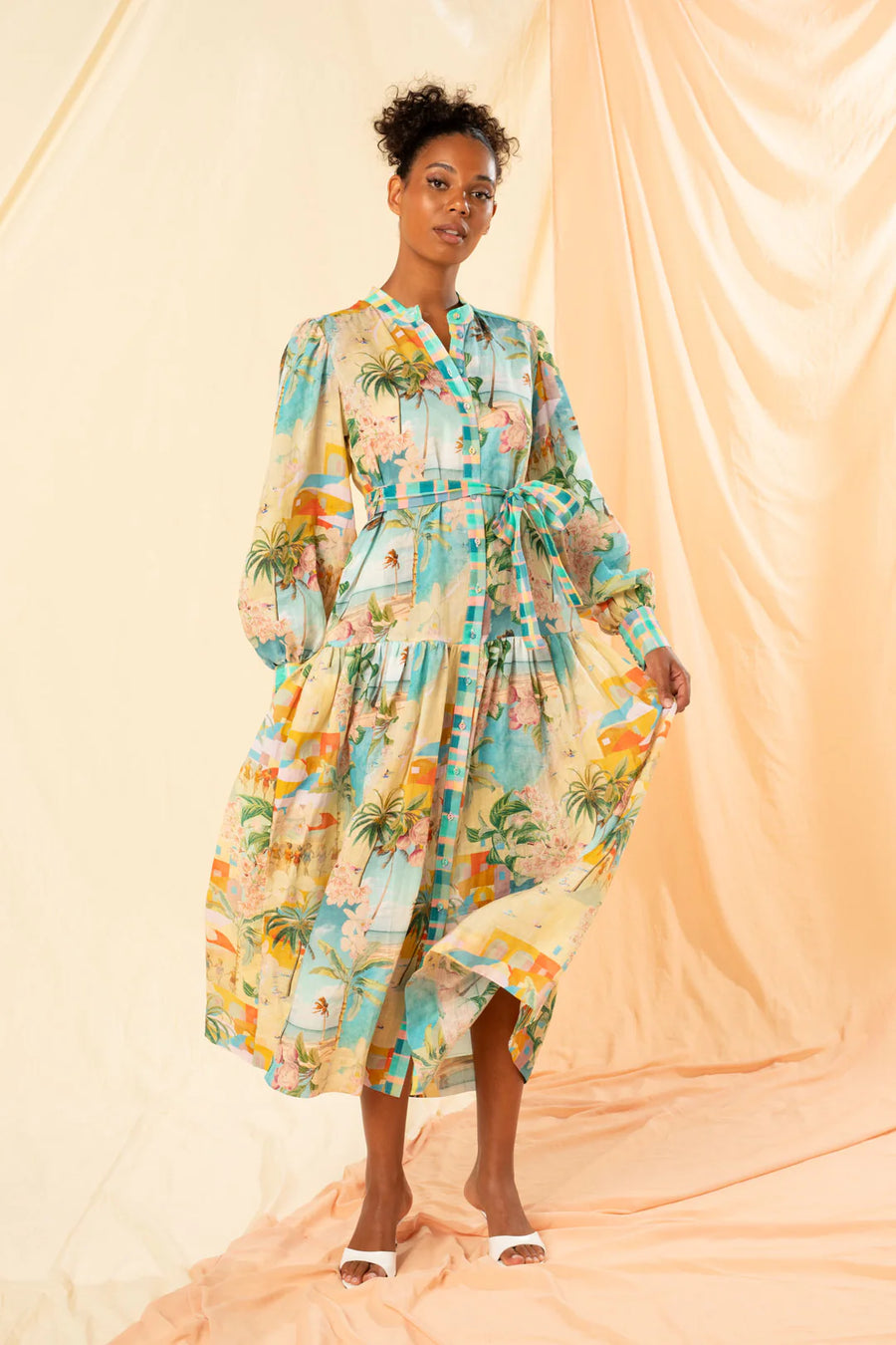 Kachel Oceana Dress - Multi