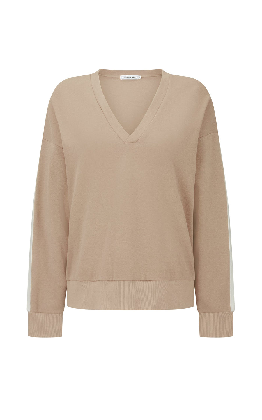 Araminta James Serafina Knit Sweater - Macadamia